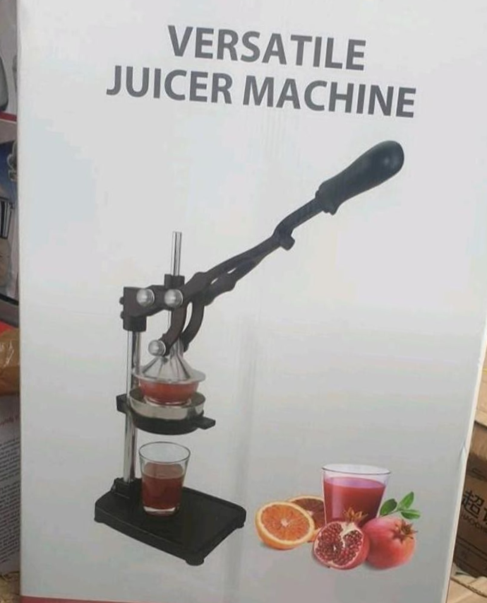 VERSATILE JUICE MACHINE MANUAL JUICER