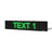8" x 39" Ultra-Bright Red Programmable LED Storefront Sign - USB Control (Storefront Display)