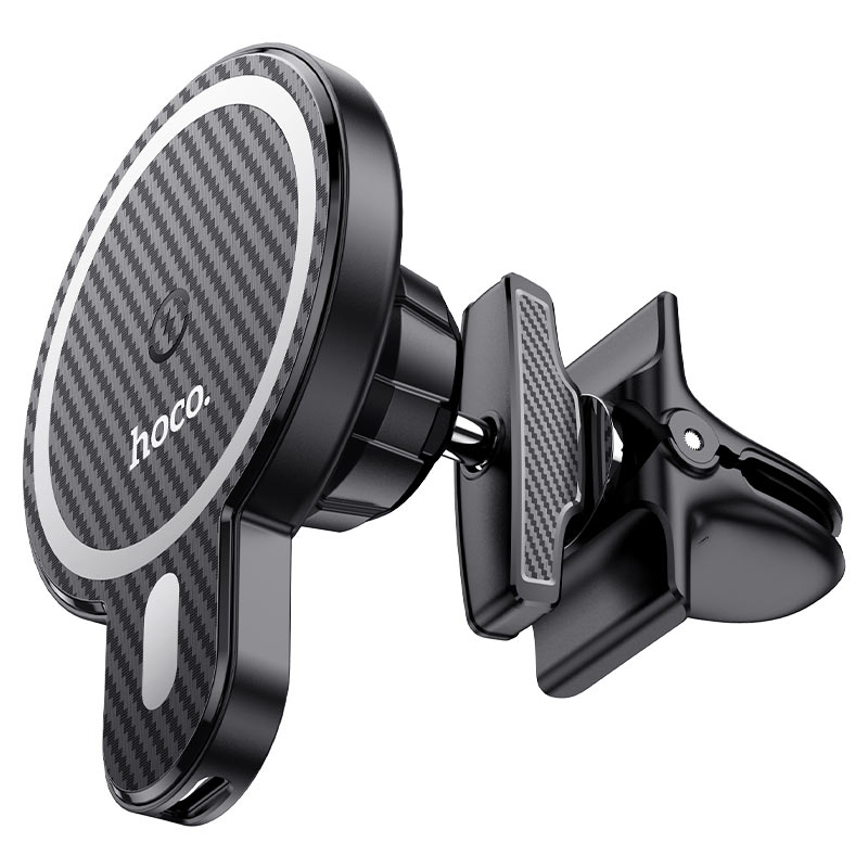 CA85 Magnetic Wireless Charging Car Phone Holder | 15W Fast Charge Air Vent Mount for iPhone & Smartphones