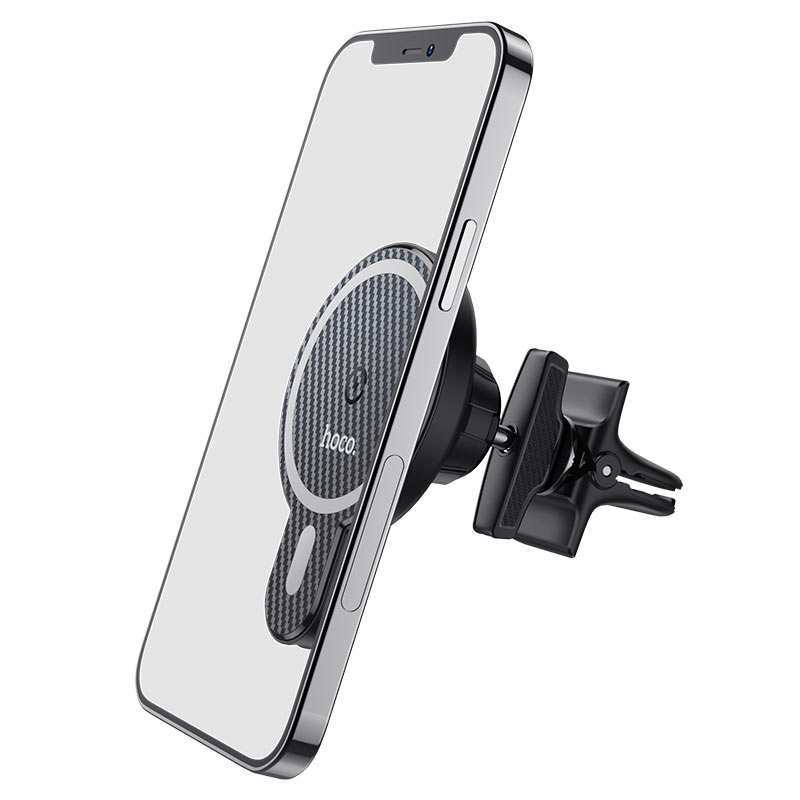 CA85 Magnetic Wireless Charging Car Phone Holder | 15W Fast Charge Air Vent Mount for iPhone & Smartphones