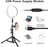 Rovtop 10" LED Ring Light with Tripod Stand & Phone Holder – Dimmable Selfie Light for Makeup, Photography & Live Streaming