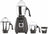 Vidiem Victor Plus Mixer Grinder 110V – 650W UL Certified Motor – 4 Stainless Steel Jars – For Canada & USA – Durable ABS Body, Self-Locking Jars – Wet & Dry Grinding