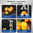 Hand-operated, long-handled manual press tool,Stainless Steel Manual Juicer for home and commercial, Orange pomegranate Juice, convenient extractor Squeezer Tool, professional juicer