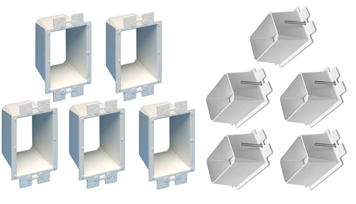 Electrical Power Outlet Box Extender - Receptacle Outlet Box Extender ...