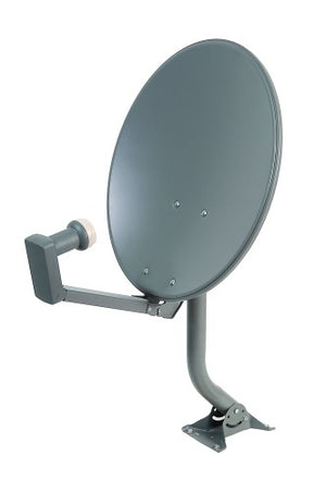 18 in (45 cm) Satellite Dish with 1 x Dual DSS Circular LNB