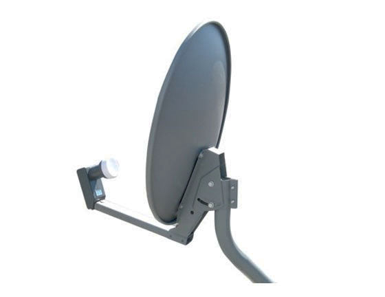18 in (45 cm) Satellite Dish with 1 x Dual DSS Circular LNB