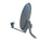18 in (45 cm) Satellite Dish with 1 x Dual DSS Circular LNB