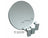 24 in (60 cm) Round Satellite Dish with 3 x Dual DSS Circular LNBs and Bracket for 110, 118/119 and 129 W