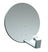 24 in (60 cm) Round Satellite Dish with 3 x Dual DSS Circular LNBs and Bracket for 110, 118/119 and 129 W