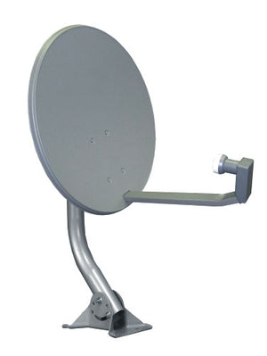 26 in (66 cm) Round Satellite Dish with 1 x Dual DSS Circular LNB (For 118/119 W)