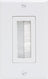 General Electric 21059 GE Ultra Pro Brush-style Decora Wall plate - White