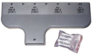 4-LNB Bracket for 24 in (60 cm) Elliptical Dish