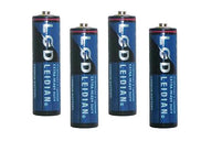 BATTERY AA 4/PACK LED