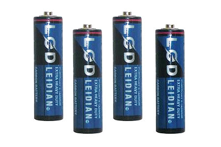 BATTERY AA 4/PACK LED