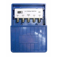 4x1 DiSEqC 2.0 Switch in Weather-Proof Box
