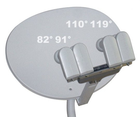 5-LNB Bracket for 24 in (60 cm) Elliptical Dish