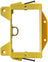 BestMounts - Low Voltage Nail-ON Mounting Bracket 1 Gang Multipurpose New Construction LVN1  – (10 Pack, Yellow)