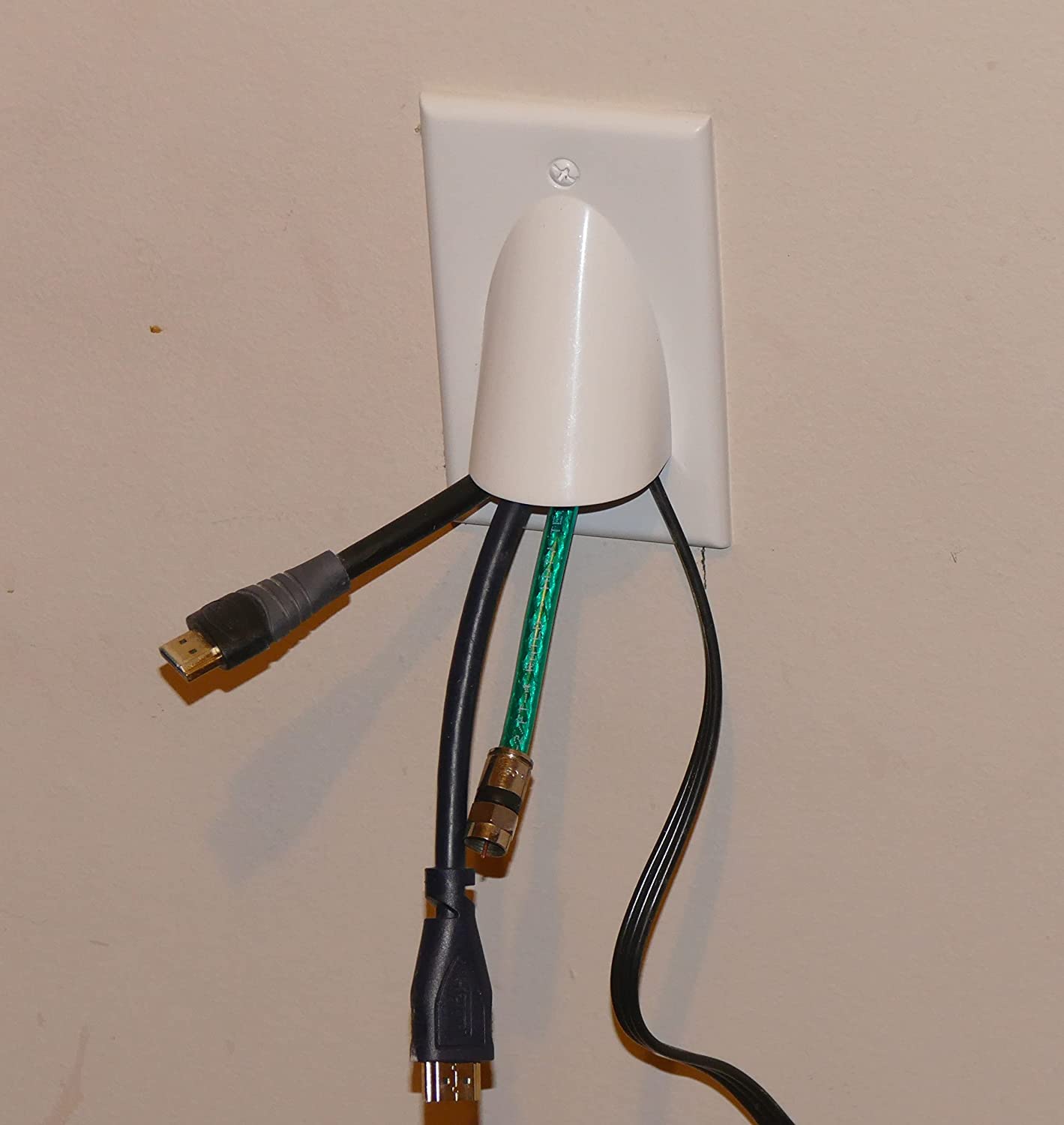 Best View Mounts In Wall Cable Management 1-Gang Recessed Low Voltage ...