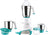 Preethi MG155 Nitro 3-Jar Mixer Grinder, 110-Volts for USA &amp; Canada