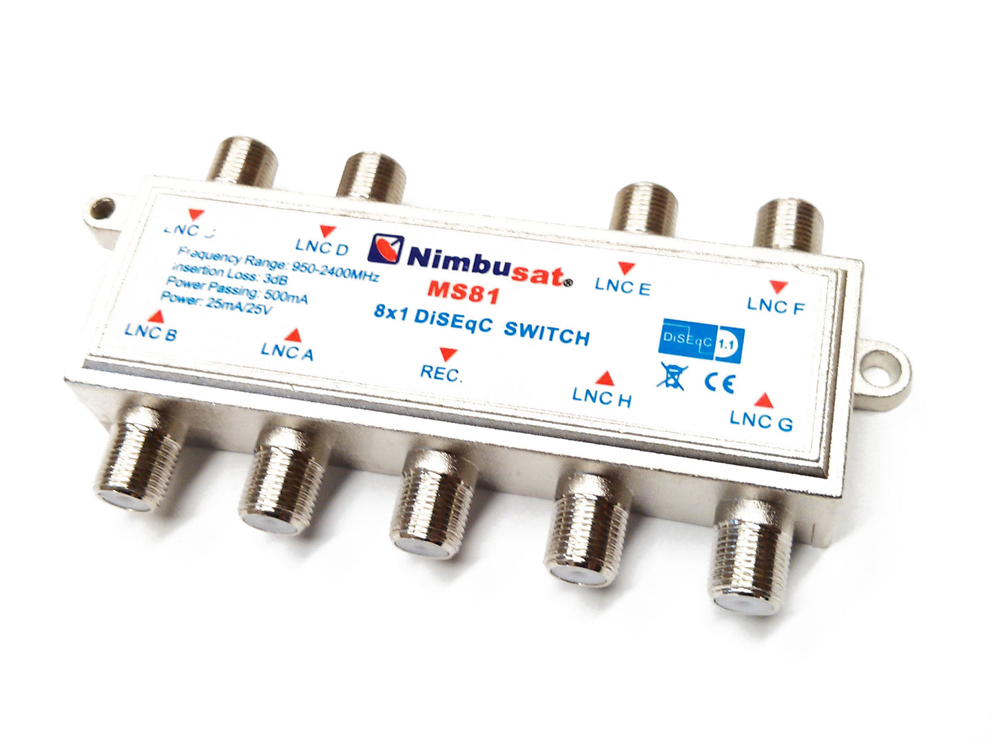 8x1 DiSEqC Switch