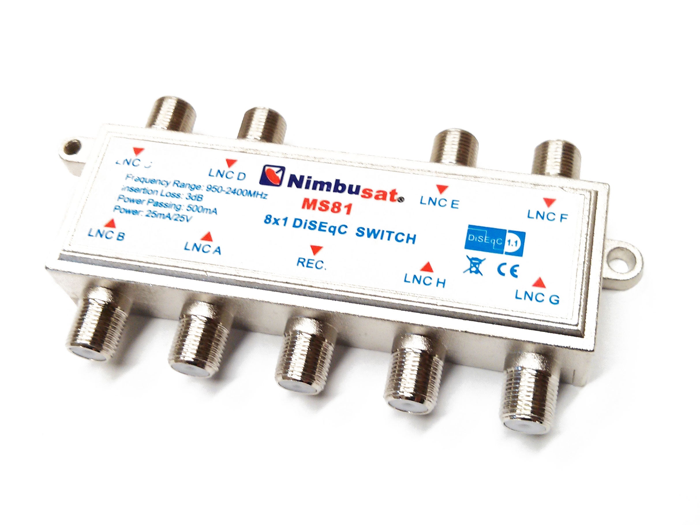8x1 DiSEqC Switch