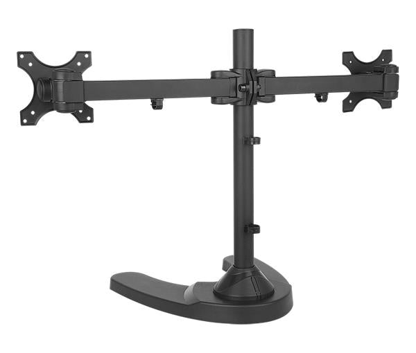Best Mounts Freestanding Desk Mount for Dual Monitors (BDM-202)