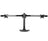 BestMounts Triple Monitor Mount Stand Free Standing Mount Option Supports up to 13-27 inches (BDM-3045)