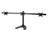 BestMounts Triple Monitor Mount Stand Free Standing Mount Option Supports up to 13-27 inches (BDM-3045)