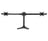 BestMounts Triple Monitor Mount Stand Free Standing Mount Option Supports up to 13-27 inches (BDM-3045)