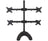 BestMounts 4-Monitor free standing with Adjustable Height -Monitor Arm Mount fits up to 4 Screens (BDM-404)