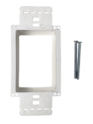 Electrical Power Outlet Box Extender- Receptacle Outlet Box Extender, Electrical Outlet Extender for Electrical Box and Electrical Outlet Switches, ETL Listed - White, (360-Pack) with 6-32 Flat Head screws