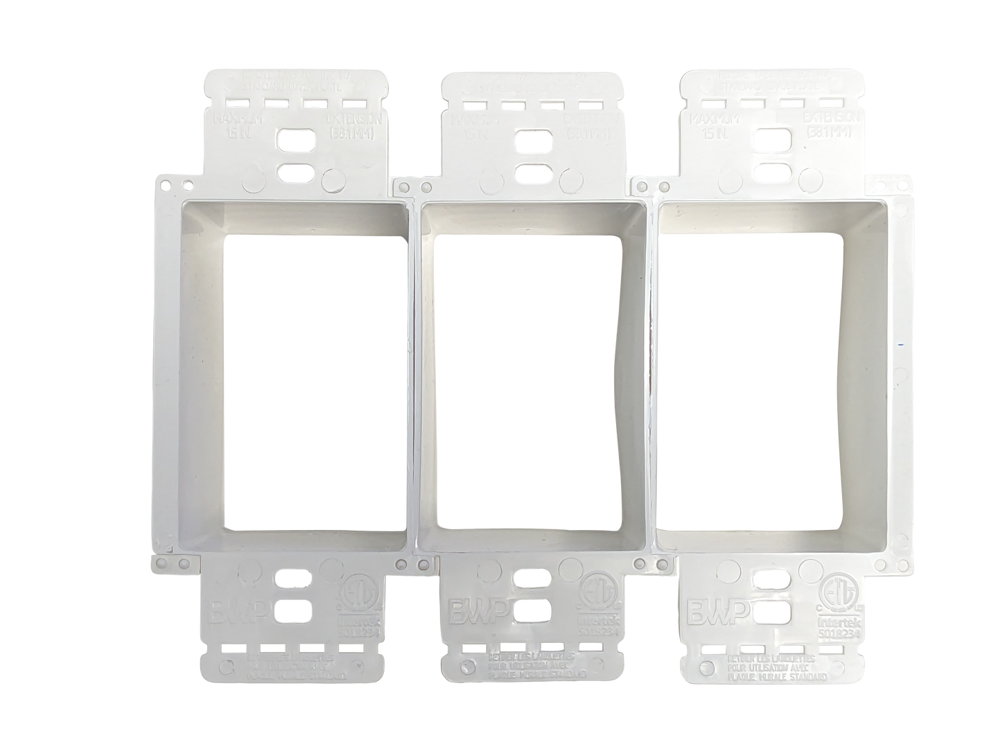 Electrical Power Outlet Box Extender- Receptacle Outlet Box Extender, Electrical Outlet Extender for Electrical Box and Electrical Outlet Switches, ETL Listed - White, (360-Pack) with 6-32 Flat Head screws
