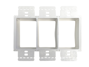 Electrical Power Outlet Box Extender- Receptacle Outlet Box Extender, Electrical Outlet Extender for Electrical Box and Electrical Outlet Switches, ETL Listed - White, (360-Pack) with 6-32 Flat Head screws