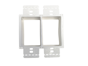 Electrical Power Outlet Box Extender - Receptacle Outlet Box Extender, Electrical Outlet Extender for Electrical Box and Electrical Outlet Switches, ETL Listed -  Single Gang  2-Pack