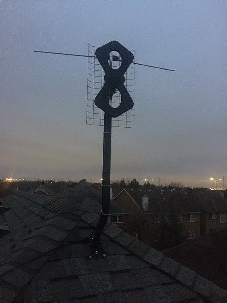 39 in (110 cm) J-Pipe Mount Pole- UNIVERSAL ANTENNA J-MOUNT