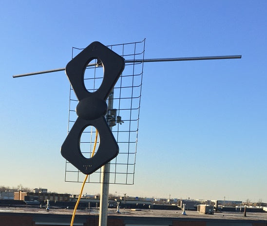Focus Antennas HD Long Range Indoor/Outdoor HDTV Antenna (BEST-2V) ***30 Days Money Back Warranty***