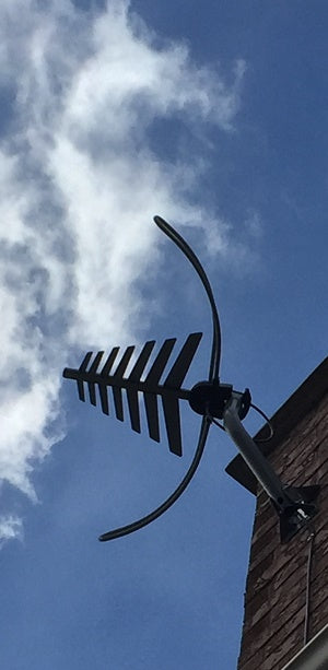 Focus Antennas HD Medium Range Indoor/Outdoor (50 mi/80 km) UHF/VHF HDTV Antenna (BEST-5200V)