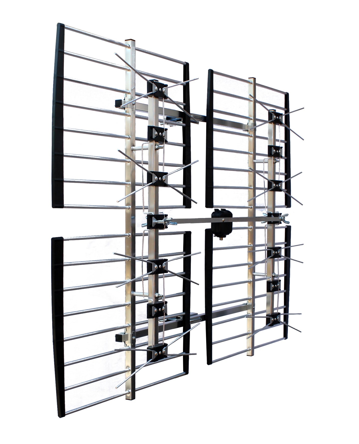 BEST 360-Degree Adjustable 8-Bay Multi-Directional (45-80+ mi/70-130+ km) HDTV UHF Antenna (BEST-8HD-180D)