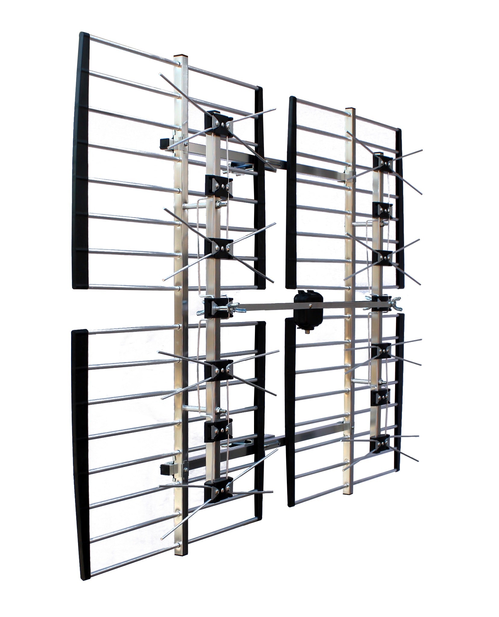 BEST 360-Degree Adjustable 8-Bay Multi-Directional (45-80+ mi/70-130+ km) HDTV UHF Antenna (BEST-8HD-180D)