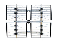 BEST 8-Bay Long Distance Multi-Directional (80+ mi/130+ km) HDTV UHF/VHF Antenna (BEST-8HD)