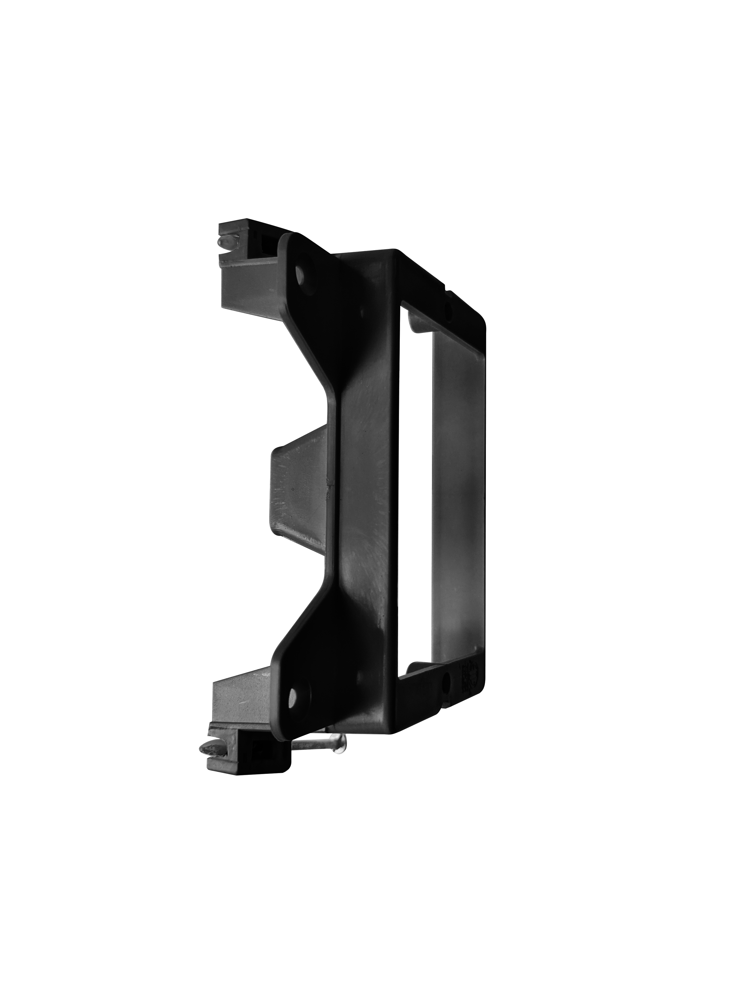BestMounts - Low Voltage Nail-ON Mounting Bracket LVN1 1 Gang Multipurpose New Construction – (100 Pack, Black)