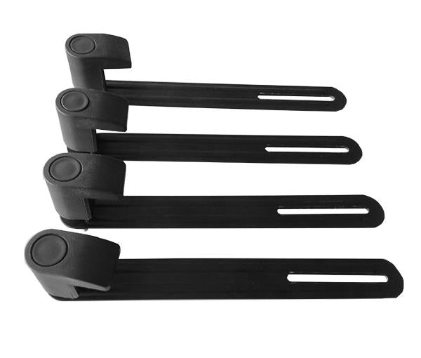 BestMounts VESA Adapter Mount Bracket Kit for Non VESA HP ACER Samsung Dell Asus Monitors 19 to 37 inch VESA 75x75 and VESA 100x100, Black (BNVKIT-15)