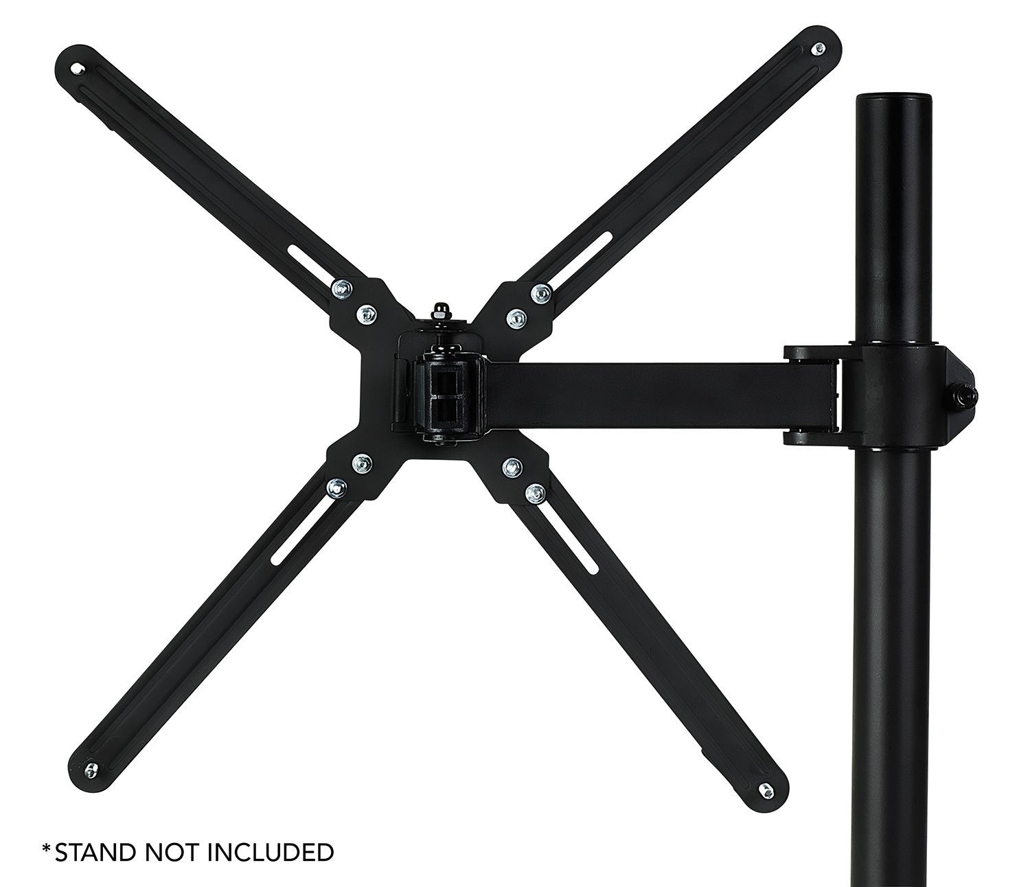 BestMounts VESA Adapter Mount Bracket Kit for Non VESA HP ACER Samsung Dell Asus Monitors 19 to 37 inch VESA 75x75 and VESA 100x100, Black (BNVKIT-15)