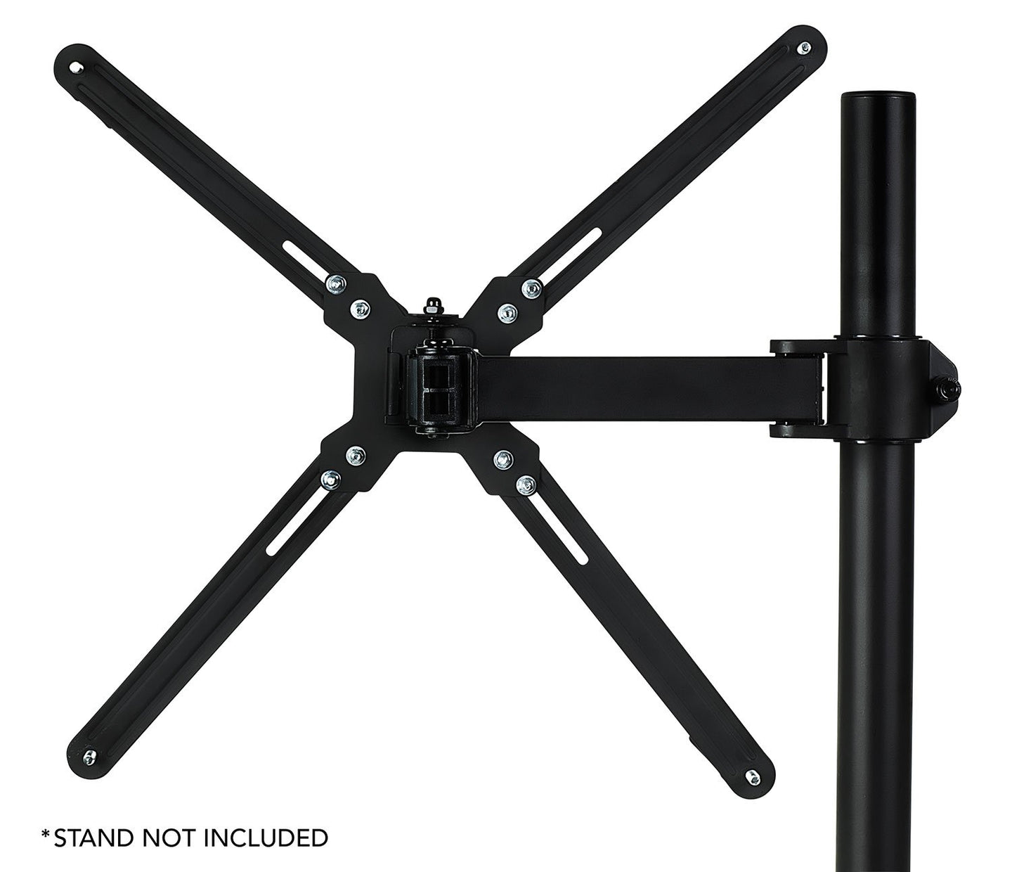 BestMounts VESA Adapter Mount Bracket Kit for Non VESA HP ACER Samsung Dell Asus Monitors 19 to 37 inch VESA 75x75 and VESA 100x100, Black (BNVKIT-15)