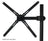 BestMounts VESA Adapter Mount Bracket Kit for Non VESA HP ACER Samsung Dell Asus Monitors 19 to 37 inch VESA 75x75 and VESA 100x100, Black (BNVKIT-15)