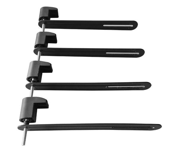 BestMounts VESA Adapter Mount Bracket Kit for Non VESA HP ACER Samsung Dell Asus Monitors 19 to 37 inch VESA 75x75 and VESA 100x100, Black (BNVKIT-15)