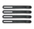 BestMounts VESA Adapter Mount Bracket Kit for Non VESA HP ACER Samsung Dell Asus Monitors 19 to 37 inch VESA 75x75 and VESA 100x100, Black (BNVKIT-15)