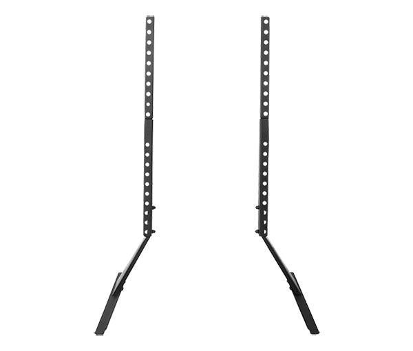 BestMounts Universal LCD Flat Screen TV Table Top VESA Mount Stand Black | Base fits 22-65 inches (BUM-201)