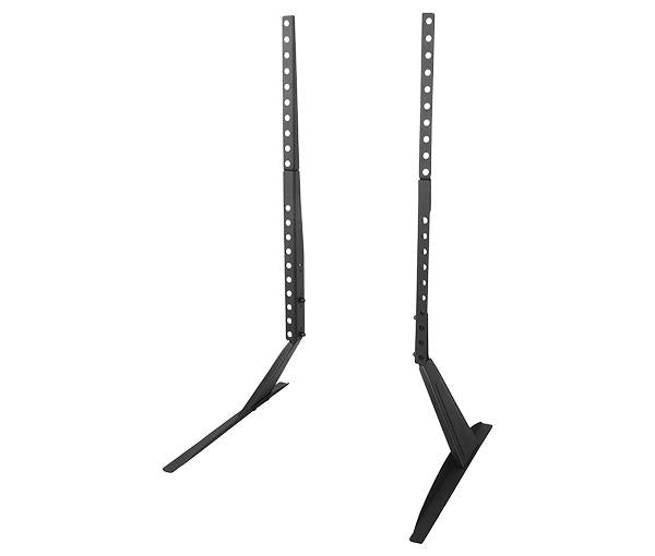 BestMounts Universal LCD Flat Screen TV Table Top VESA Mount Stand Black | Base fits 22-65 inches (BUM-201)