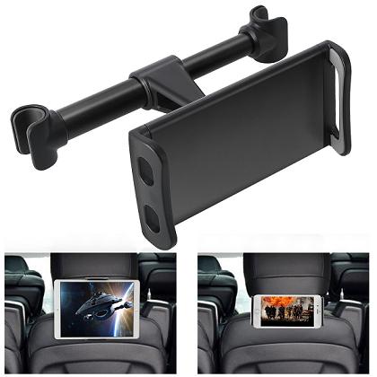 360 Rotation Car Headrest Phone Holder